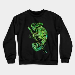 Very Green Chameleon Crewneck Sweatshirt